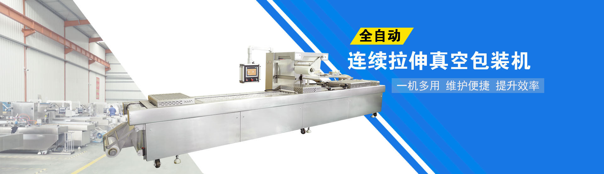 全自動連續拉伸真空包裝機